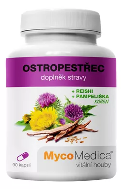 obrázek MycoMedica - Ostropestřec, 90 rostlinných kapslí
