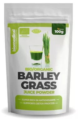 obrázek BIO Zelený ječmeň - sušená šťáva Natural 100g