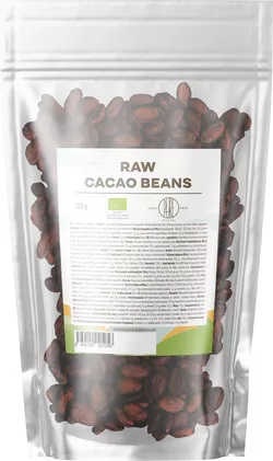 obrázek BrainMax Pure Cacao beans RAW (kakaové boby) BIO, 250 g