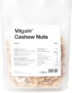 obrázek Vilgain Kešu ořechy natural 500 g