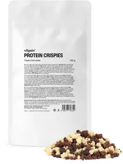 obrázek Vilgain Protein Crispies trojitá čokoláda 100 g