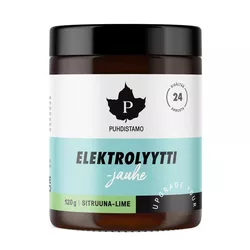 obrázek Puhdistamo - Electrolyte Powder 120g lemon lime