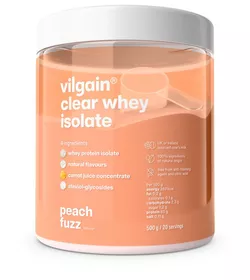 Vilgain Clear Whey Isolate Peach fuzz 500 g