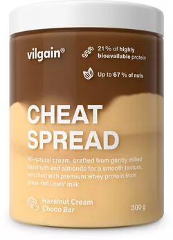 obrázek Vilgain Cheat Spread Lískooříškový krém s čokoládou 300 g