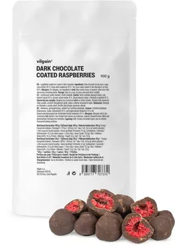 obrázek Vilgain Lyofilizované maliny v hořké čokoládě 100 g
