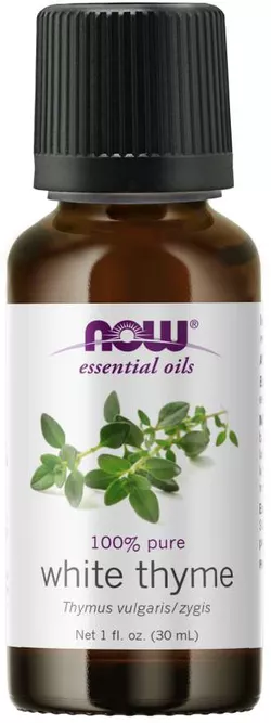 obrázek NOW® Foods NOW Essential Oil, White Thyme oil (éterický olej bílý tymián), 30 ml