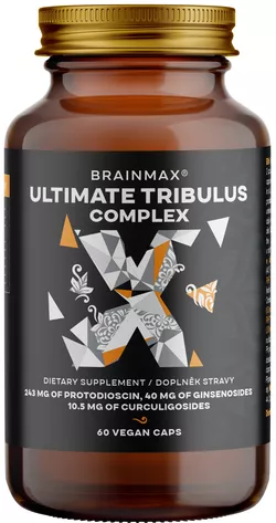 obrázek BrainMax Ultimate Tribulus Complex, 60 rostlinných kapslí