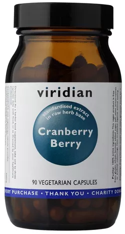 obrázek Viridian Cranberry Berry 90 kapslí (extrakt z brusinek)