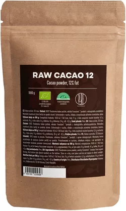 obrázek BrainMax Pure Raw Cacao 12, BIO 1kg