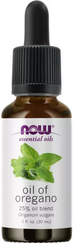 obrázek NOW® Foods NOW Essential Oil, Oil of oregano blend (éterický olej z oregano směsi), 30 ml