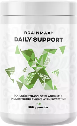 obrázek BrainMax Daily Support, zelené jablko, 500 g