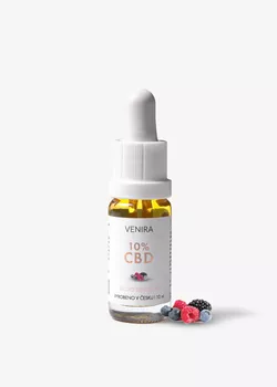 obrázek VENIRA CBD 10% olej s příchutí lesních plodů