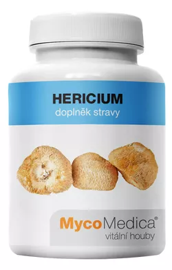 obrázek MycoMedica - Hericium (Lion's Mane) v optimální koncentraci, 90 rostlinných kapslí