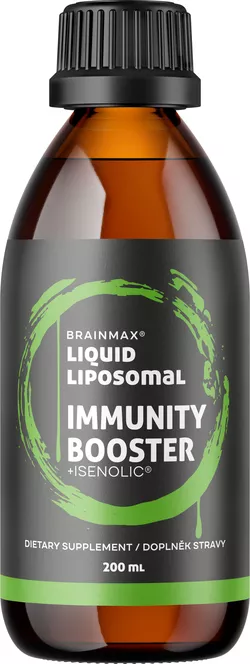 obrázek BrainMax Lipozomální komplex pro podporu imunity, ISENOLIC®, 200 ml