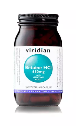 obrázek Viridian Betaine HCL - 90 kapslí