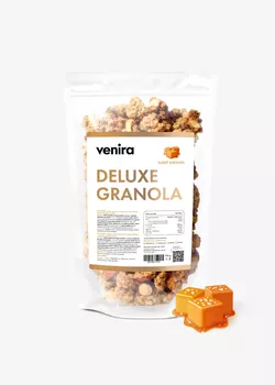 obrázek VENIRA deluxe granola, slaný karamel, 350 g