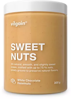 obrázek Vilgain Sweet Nuts Bílá čokoláda a lískový oříšek 300 g