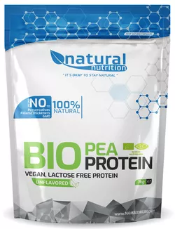 obrázek BIO Pea Protein - Hrachový protein Natural 1kg