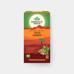 obrázek Organic India Tulsi Zázvor BIO, 25 sáčků - Bio *IN-BIO-149 certifikát