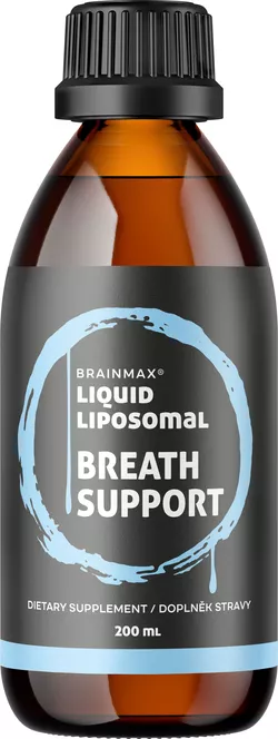 obrázek BrainMax Lipozomální komplex pro podporu dýchacích cest, 200 ml