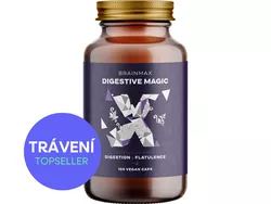 obrázek BrainMax Digestive Magic, Podpora trávení, 100 rostlinných kapslí