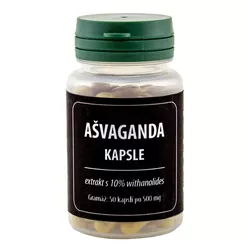 obrázek Ašvaganda 50 kapslí