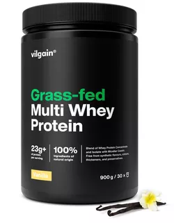 obrázek Vilgain Grass-Fed Multi Whey Protein vanilka 900 g