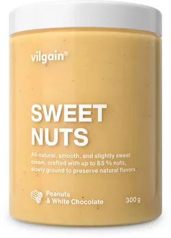 obrázek Vilgain Sweet Nuts Arašídy s bílou čokoládou 300 g
