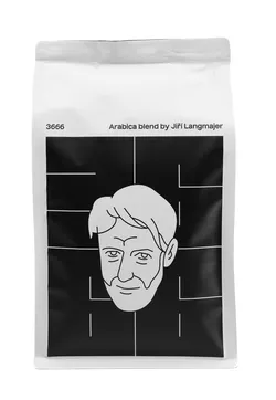 obrázek Coffee by Jiří Langmajer - Arabica Blend, 500 g, Zrno