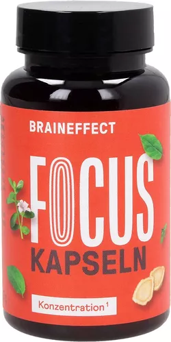 obrázek BrainEffect Mix pro koncentraci s vitamínem B5 - 60 kapslí
