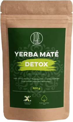 obrázek BrainMax Pure Organic Yerba Maté - Detox, 500 g