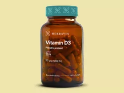 obrázek Vitamín D3 - tobolky - 1000 IU