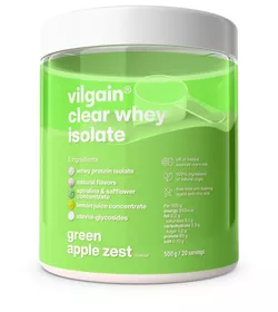 Vilgain Clear Whey Isolate Green apple zest 500 g