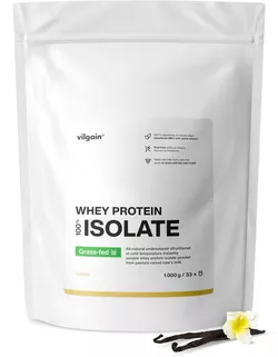 obrázek Vilgain Grass-Fed Whey Protein Isolate vanilka