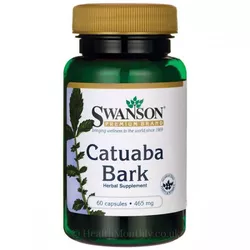 obrázek Swanson Catuaba Bark, 465 mg 60 kapslí