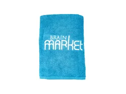 obrázek BrainMax BrainMarket osuška z organické bavlny - modrá