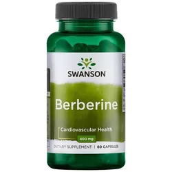 obrázek Swanson Berberine, 400 mg, 60 rostlinných kapslí