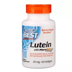 obrázek Doctor's Best Lutein s Lutemax, 20 mg, 60 softgel kapslí