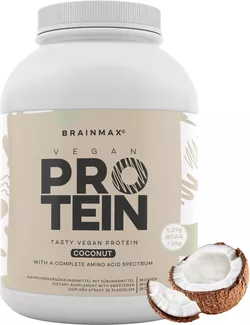 obrázek BrainMax Vegan protein, 1000 g Kokos