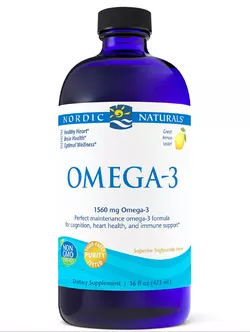 obrázek Nordic Naturals Omega, 1560 mg, Citron, 473 ml