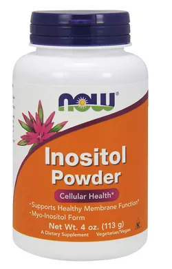 obrázek NOW® Foods NOW Inositol (myo-inositol), čistý prášek, 113g