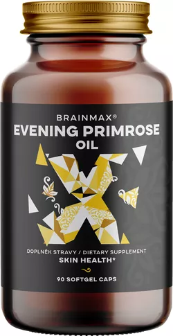 obrázek BrainMax Primrose oil BIO, pupálkový BIO olej, kapsle