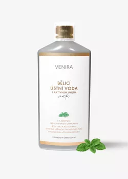 obrázek VENIRA bělicí ústní voda s aktivním uhlím