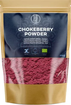 obrázek BrainMax Pure Arónie - černý jeřáb BIO prášek, 200 g