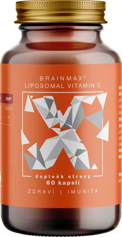 obrázek Votamax BrainMax Liposomal Vitamin C, Lipozomální Vitamín C, 500 mg, 60 rostlinných kapslí