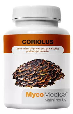 obrázek MycoMedica - Coriolus v optimální koncentraci, 90 rostlinných kapslí