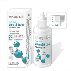 obrázek Ovonex s.r.o. Ovonex - LIQUID ALKALIC MINERAL DROPS, 100ml