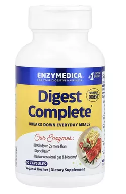 obrázek Enzymedica Digest Complete, Trávící enzymy, 90 kapslí