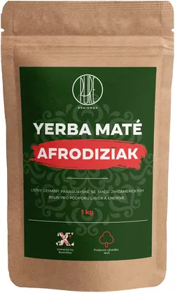 obrázek Votamax BrainMax Pure Organic Yerba Maté - Afrodiziak, 1000 g