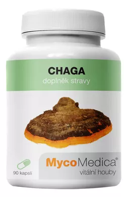obrázek MycoMedica - Chaga v optimální koncentraci, 90 rostlinných kapslí